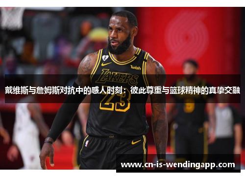 戴维斯与詹姆斯对抗中的感人时刻:彼此尊重与篮球精神的真挚交融 戴维斯与詹姆斯对抗中的感人时刻:彼此尊重与篮球精神的真挚交融
