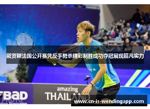 戴资颖法国公开赛凭反手劈杀精彩制胜成功夺冠展现超凡实力 戴资颖法国公开赛凭反手劈杀精彩制胜成功夺冠展现超凡实力