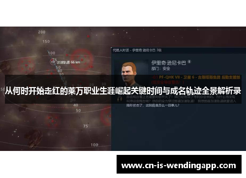 从何时开始走红的莱万职业生涯崛起关键时间与成名轨迹全景解析录