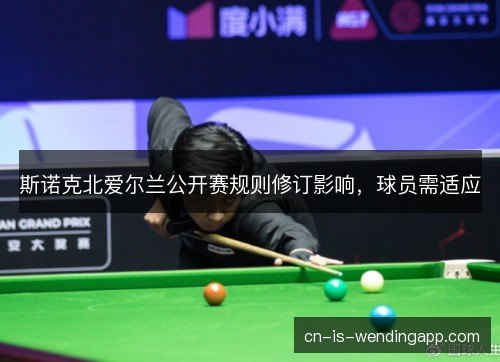斯诺克北爱尔兰公开赛规则修订影响，球员需适应